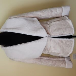 White House Black Market NWT Shearling Coat